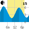 Tide chart for Wolf Island, Georgia on 2024/05/15