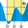 Tide chart for Bay City, Oregon on 2023/07/31