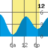Tide chart for Newport Beach, Corona del Mar, California on 2021/08/12