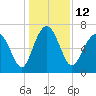Tide chart for S Newport Cut, Newport River, Georgia on 2022/12/12