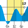 Tide chart for Sausalito, California on 2022/08/12