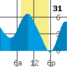 Tide chart for Skamokawa, Steamboat Slough, Washington on 2023/01/31