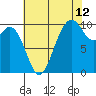 Tide chart for Sneeoosh Beach, Washington on 2023/08/12