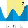 Tide chart for Sneeoosh Beach, Washington on 2023/08/7
