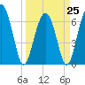 Tide chart for Thomas Landing, S. Newport River, Georgia on 2023/03/25