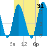 Tide chart for Wolf Island, Georgia on 2023/08/31
