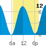 Tide chart for Bradley Point, Bradley River, Georgia on 2021/08/12