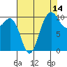 Tide chart for Zelatched Point, Dabob Bay, Washington on 2023/08/14