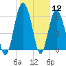 Tide chart for East River, Brunswick, Georgia on 2021/01/12