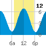 Tide chart for East River, Brunswick, Georgia on 2023/01/12
