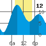 Tide chart for Quartermaster Marina, Washington on 2023/01/12