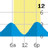Tide chart for Canova Beach, Florida on 2023/08/12