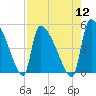 Tide chart for Champney Island, South Altamaha River, Georgia on 2022/08/12