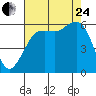 Tide chart for Salt Creek, Crescent Beach, Washington on 2023/08/24