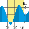Tide chart for Salt Creek, Crescent Beach, Washington on 2023/08/31