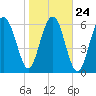 Tide chart for Distant Island, South Carolina on 2022/01/24
