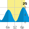 Tide chart for Distant Island, South Carolina on 2022/06/25
