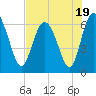 Tide chart for Doughboy Island, New River, South Carolina on 2023/07/19