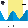 Tide chart for Ano Nuevo Island, California on 2021/04/11