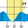 Tide chart for Ano Nuevo Island, California on 2024/05/14