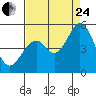 Tide chart for Edgerley Island, Delaware River, California on 2023/08/24